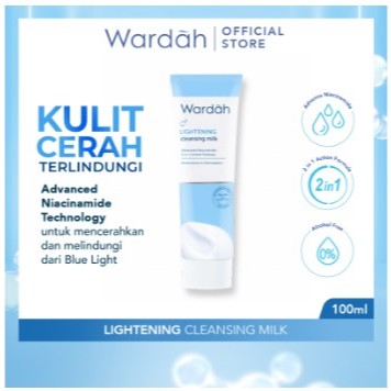 Wardah Lightening Susu Pembersih Wajah 100 ml