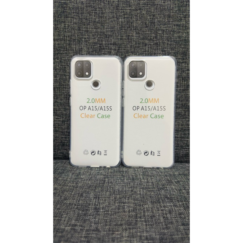 Soft Clear Case Untuk OPPO A15, OPPO A15S
