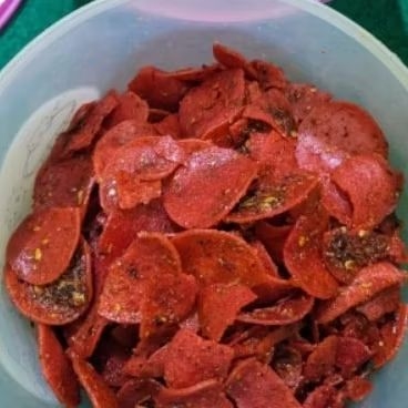 

Sosis goreng pedas daun jeruk 500g