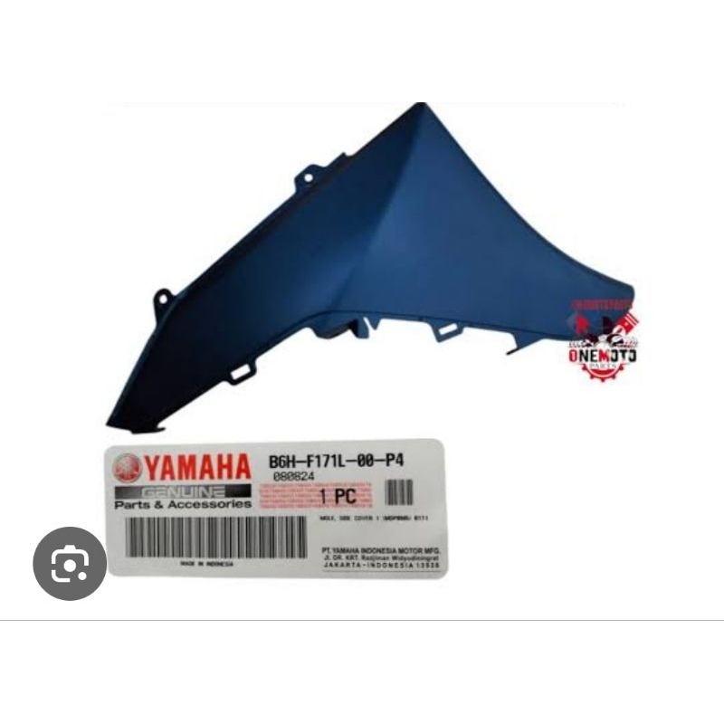 mole sayap depan nmax new kiri biru doff ori yamaha