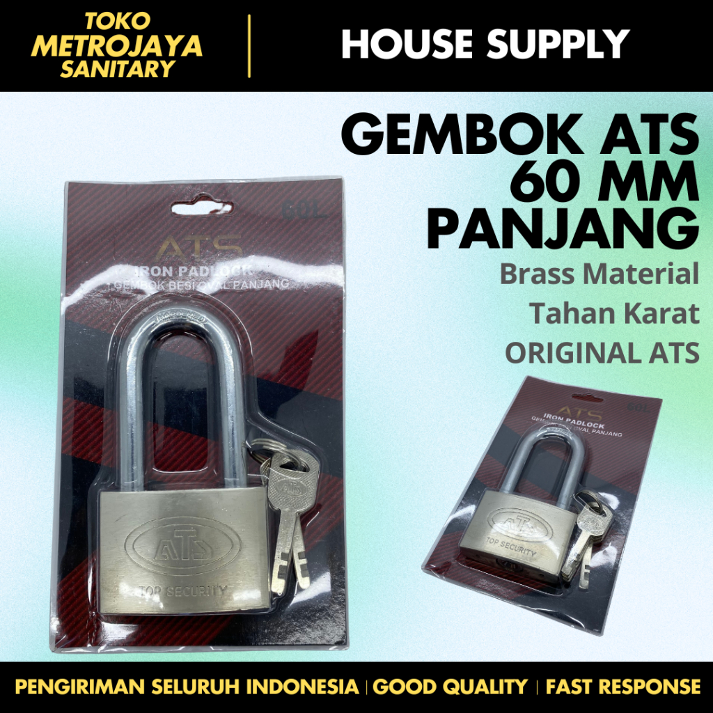 Gembok ATS 60 MM Panjang