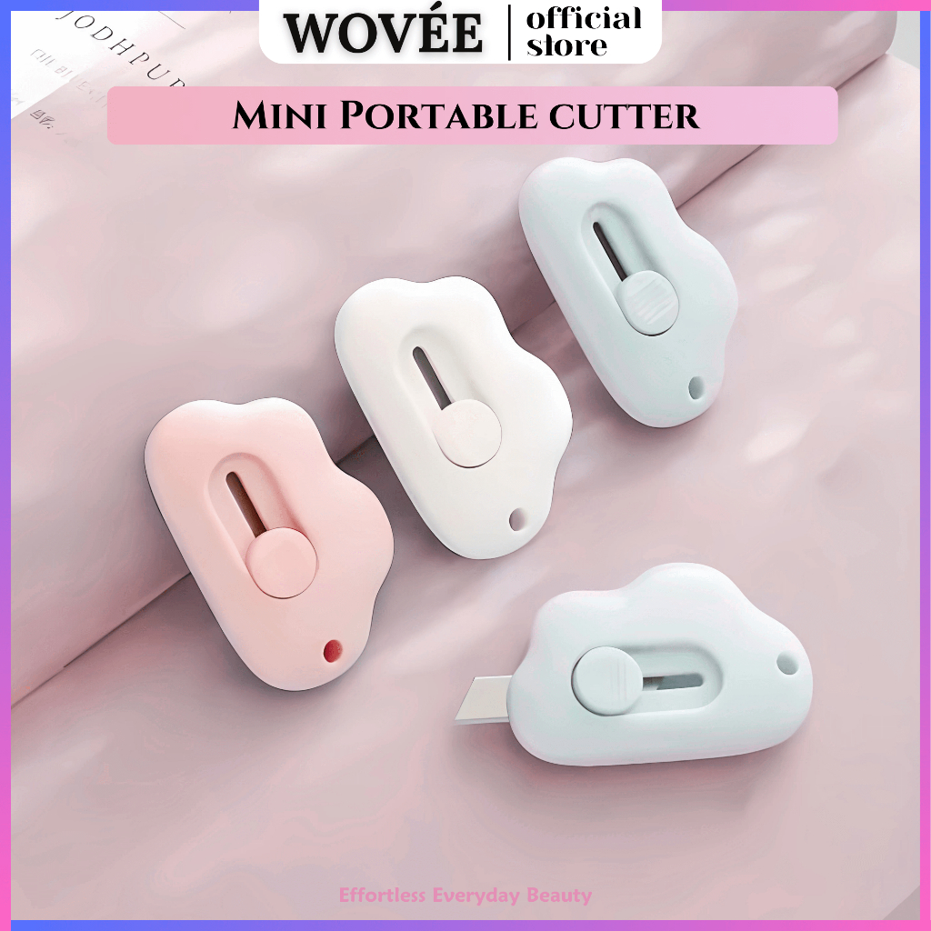 

Wovee Mini Cutter | Pisau Pemotong Mini Portable
