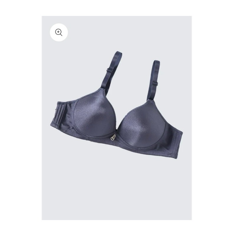 Felancy Wireless Padded Bra Dark Blue Comfort bra pad camisole lingerie padded bralette pushup bra p