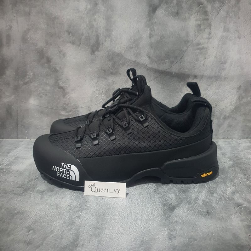 sepatu hiking the north face glenclyffe low black premium original