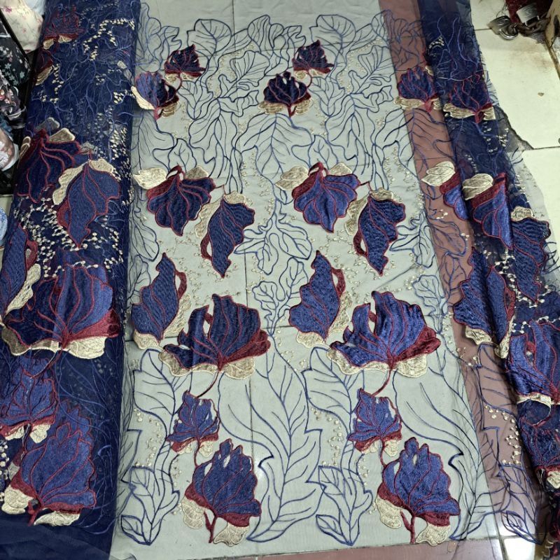 kain tile 3D Korea premium motif terbaru