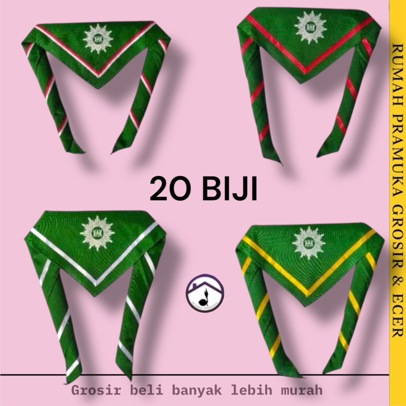 20 Biji Hasduk Hizbul Wathan / Hasduk Muhammadiyah