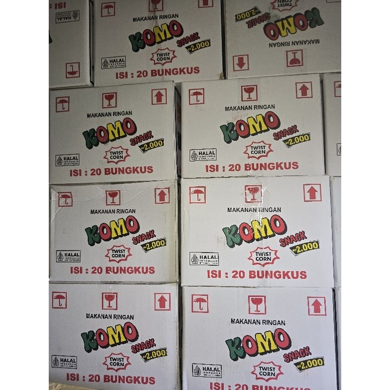 

Komo Snack 2000 1 dus (isi 20 pack)