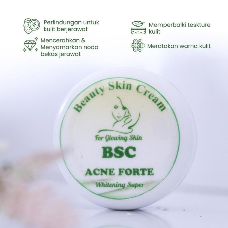 BSC acne Forte malam jerawat