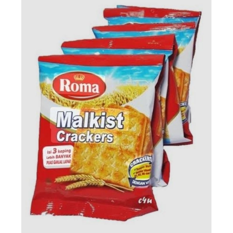 

ROMA CRACKER MALKIST ( 1 PAK ) ISI 10 PCS
