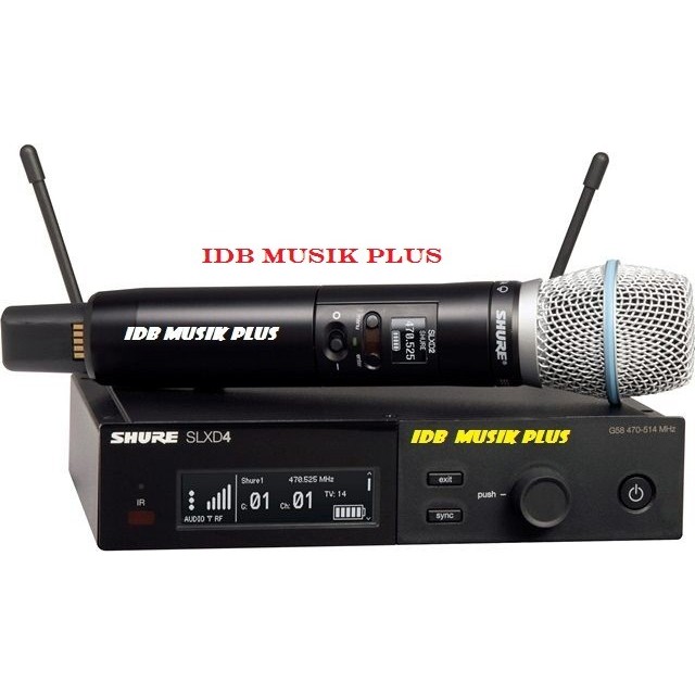 Mic Wireless Shure SLXD24/BETA87A SLXD24 BETA87A Original