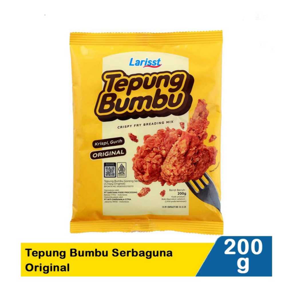 

Larisst Tepung Bumbu Serbaguna Original 200gr