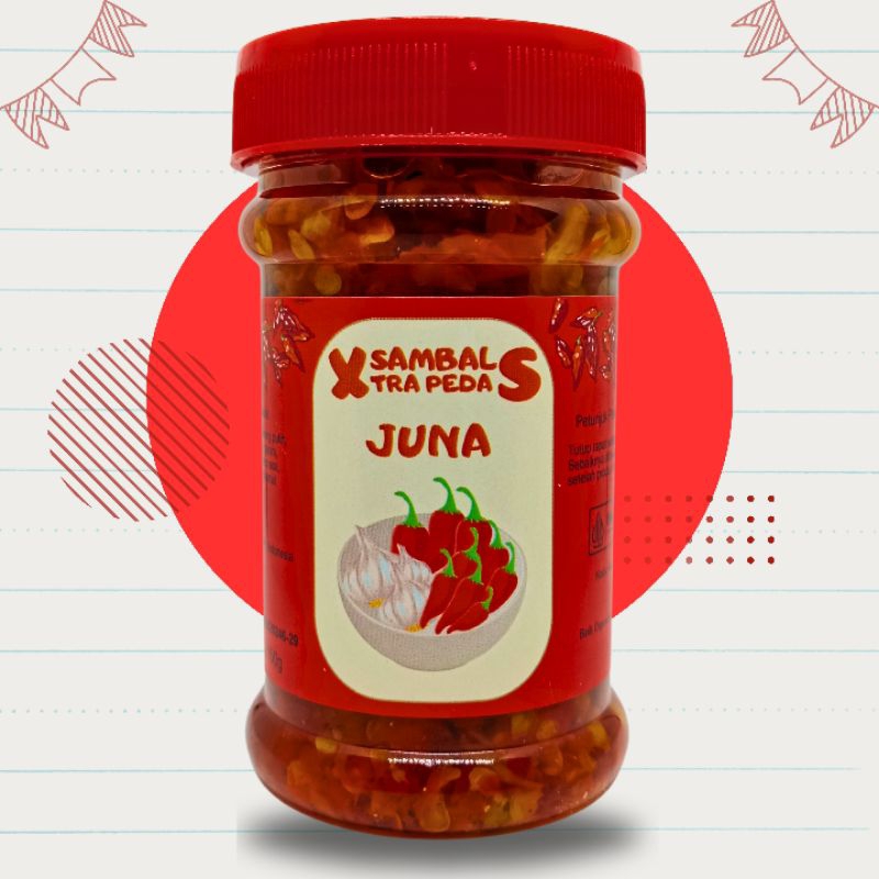 

Sambal Juna Xtra Pedas - Sambel Jujur Enak