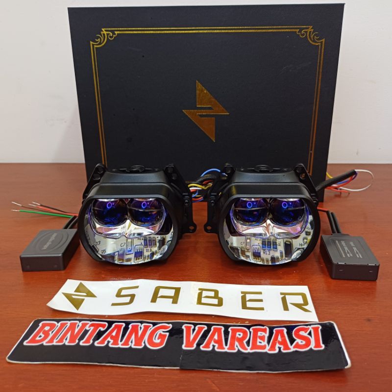 SABER SR900 REVO Lampu Utama Mobil Lampu Headlamp Mobil projector biled saber sr 900 evo
