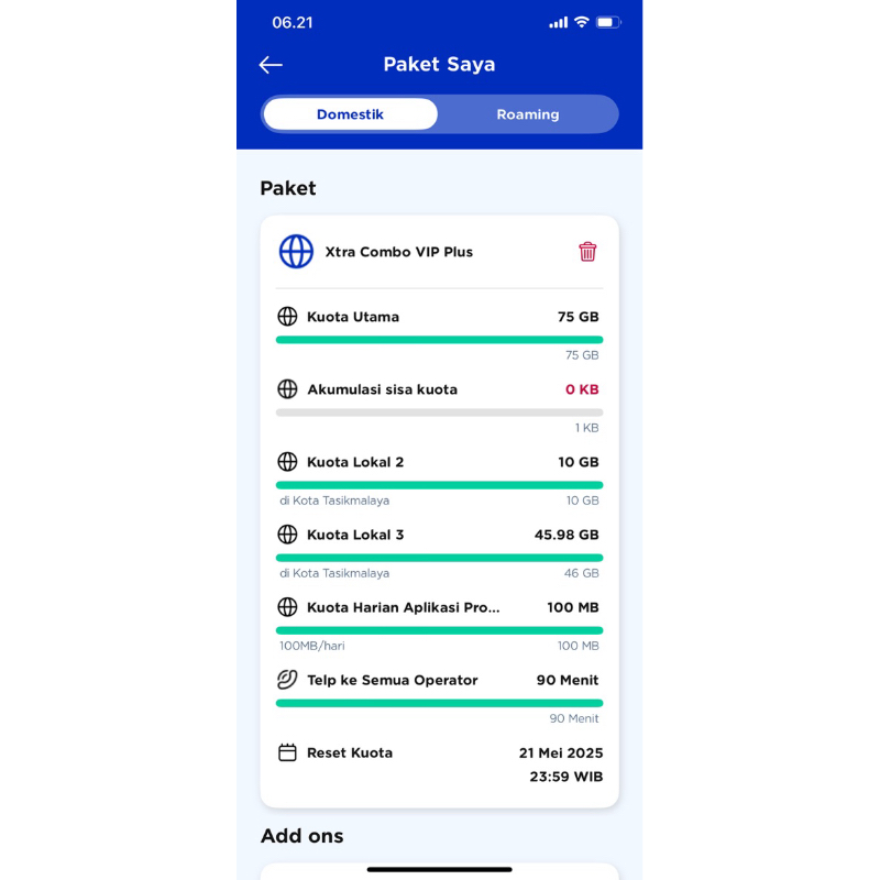 KARTU PERDANA XL COMBO VIP DISKON 90%