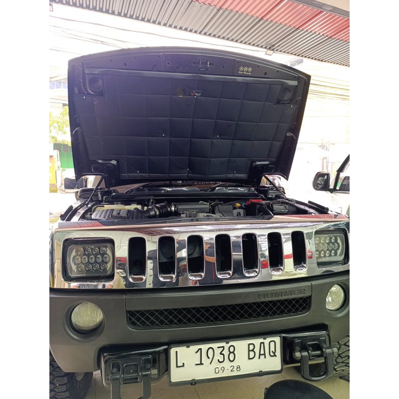 Hummer H3 Peredam Panas Dan Suara Kap Mesin Hummer H3 2005-2010