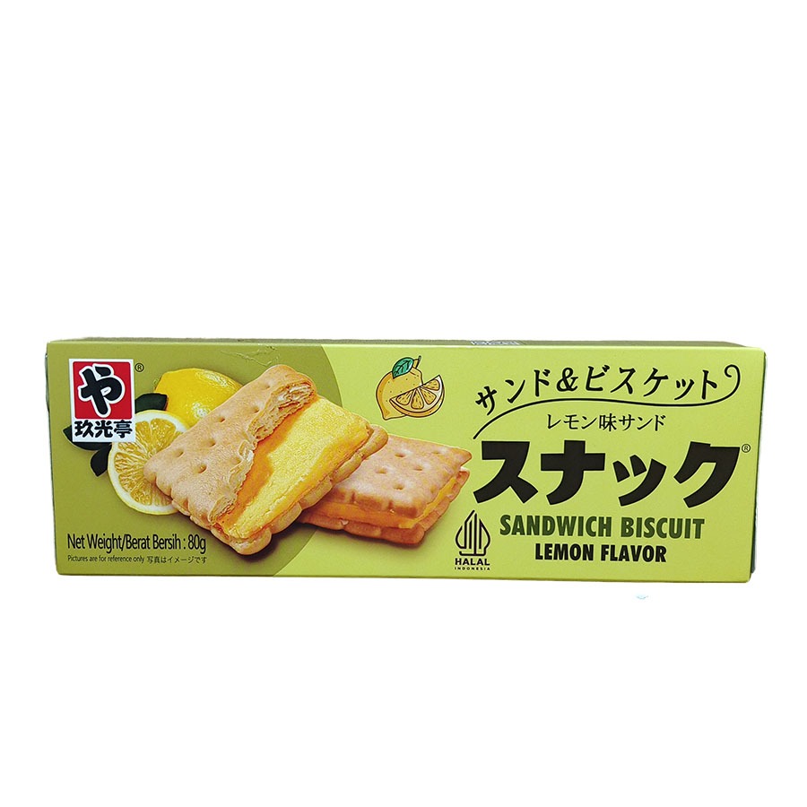 

JILIDA FOOD SANDWICH LEMON BISCUIT 80 G