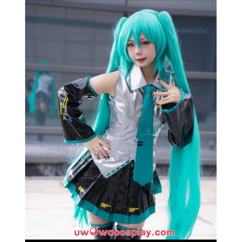 Hatsune miku default brand uwowo wig manmei