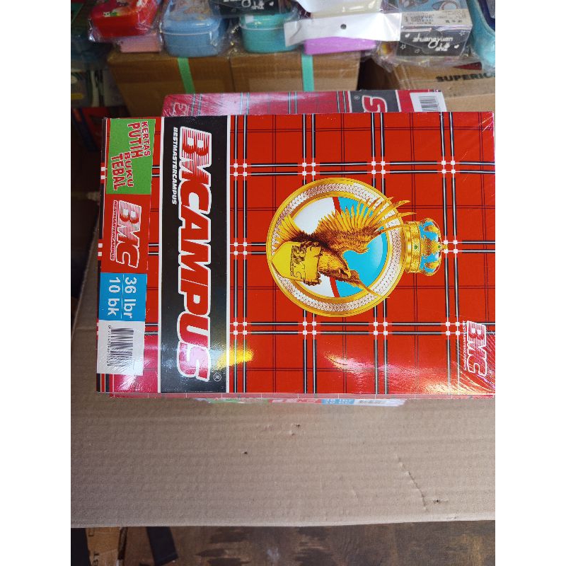 

BUKU TULIS BMC CAMPUS ISI 36 LEMBAR 10 PCS BERKUALITAS