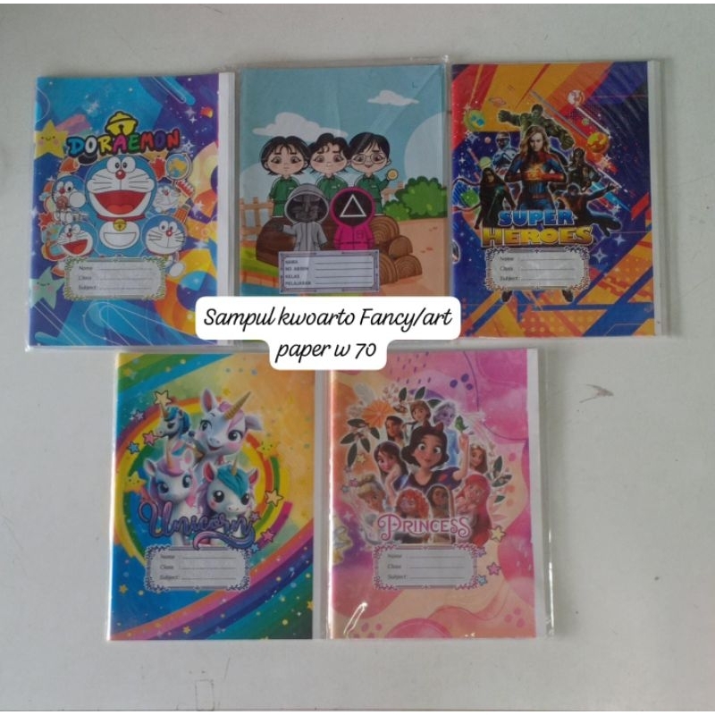 

SAMPUL BUKU ART PAPPER KARAKTER ISI 20 LEMBAR