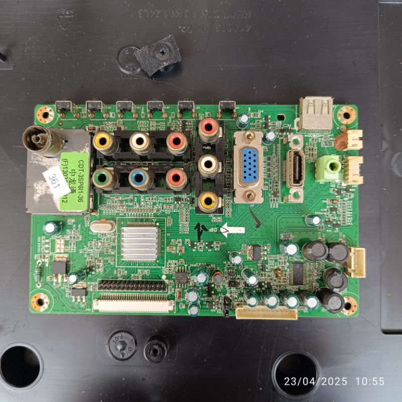 Mb mobo mainboard tv POLYTRON PLD 24T605W PLD24T605W original copotan