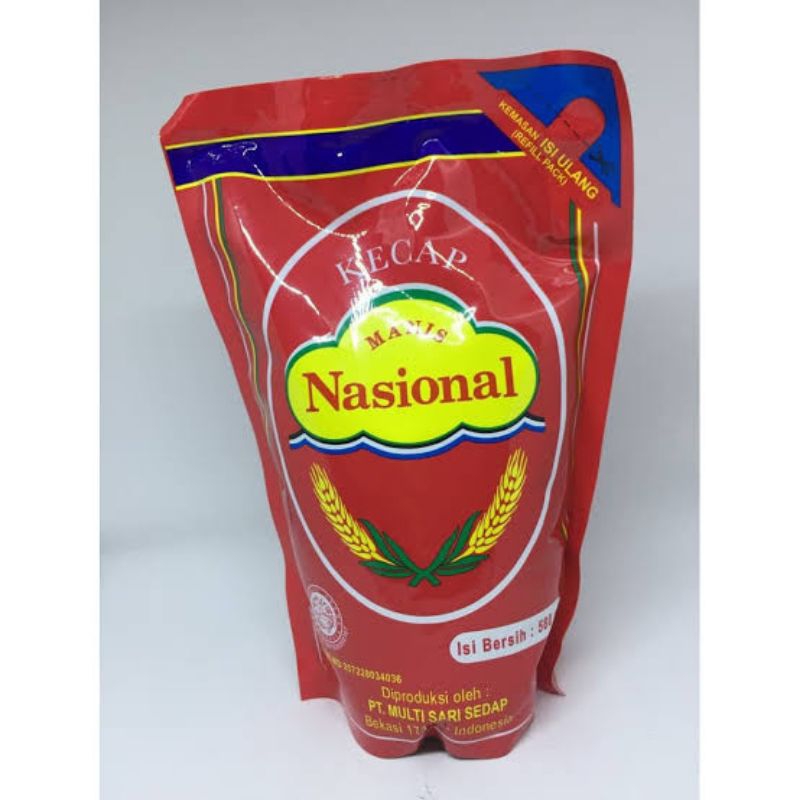 

Nasional Kecap Manis Pouch / Kecap Manis Botol / Saus Cabe Sachet