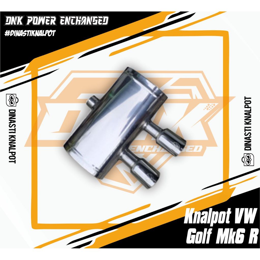 Knalpot VW Golf MK6 R