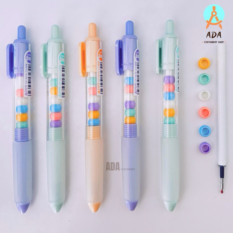 

PULPEN CLICK BEAD AODEMEI//GP9879// pen sate // pena lucu
