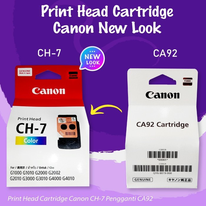 Canon CH7 Print Head Color (G1000/10 G2000/10 G3000/10 G4000/10)