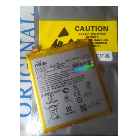 New Asus C11P1708 Original 100% GENUINE Battery Batre Baterai Asus Zenfone 5 2018 Zenfone 5Z ZB620KL