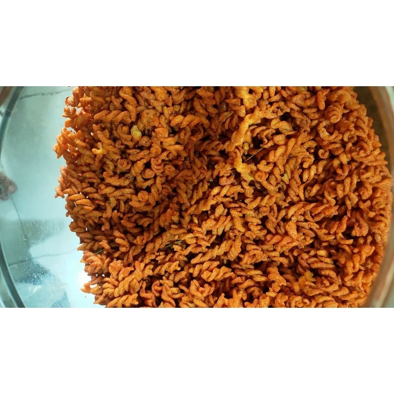 

makaroni spiral balado pedas daun jeruk -250gram
