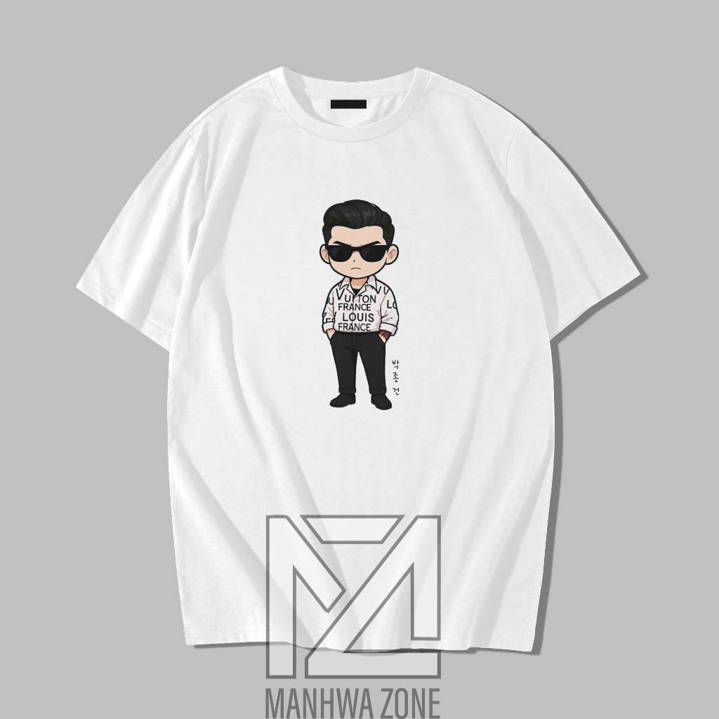 KAOS LOOKISM CHIBI GUN PARK / BAJU LOOKISM KIM JONGGUN