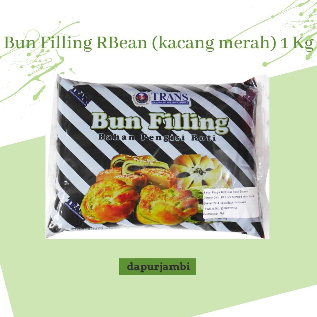 

Bun Filling RBean (kacang merah) 1 Kg