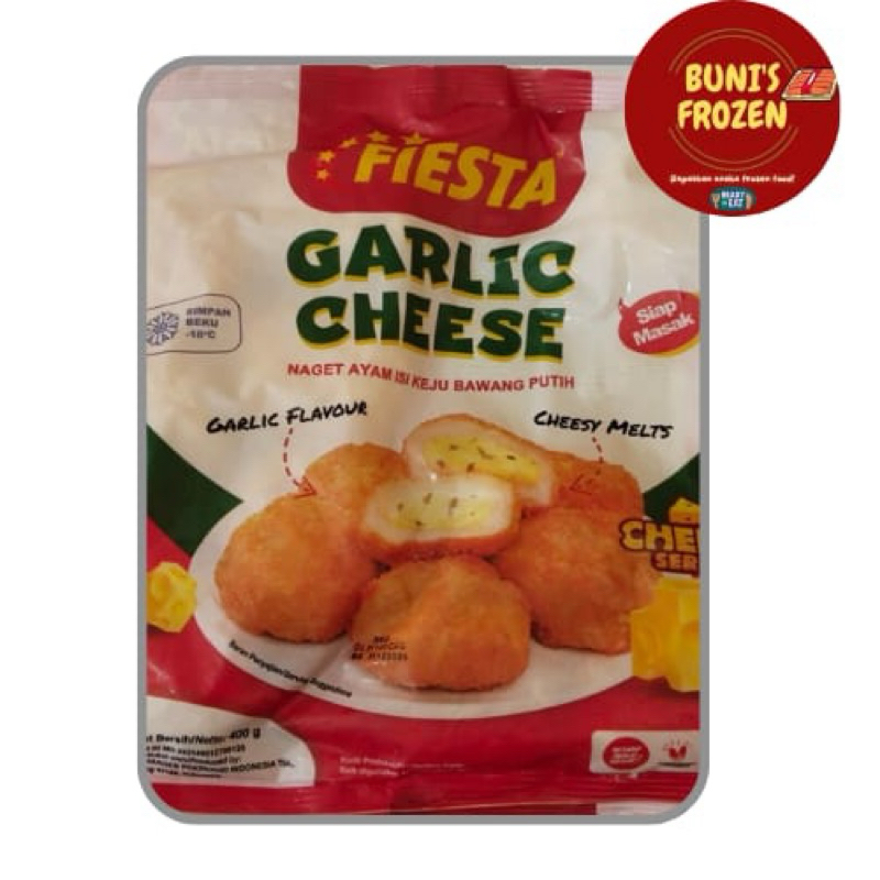 

FIESTA NUGGET GARLIC CHEESE 400GRAM