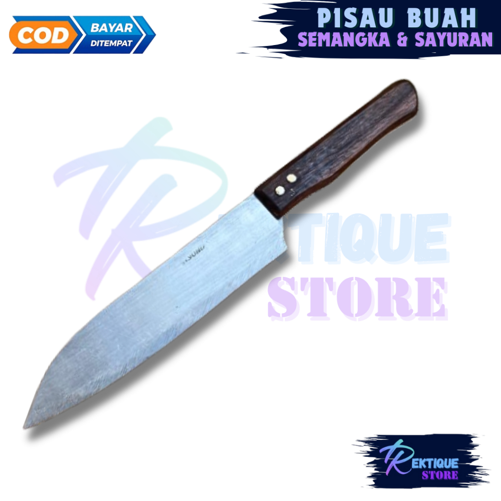 Pisau Buah Semangka dan Sayuran Tersedia Ukuran Sedang dan Besar