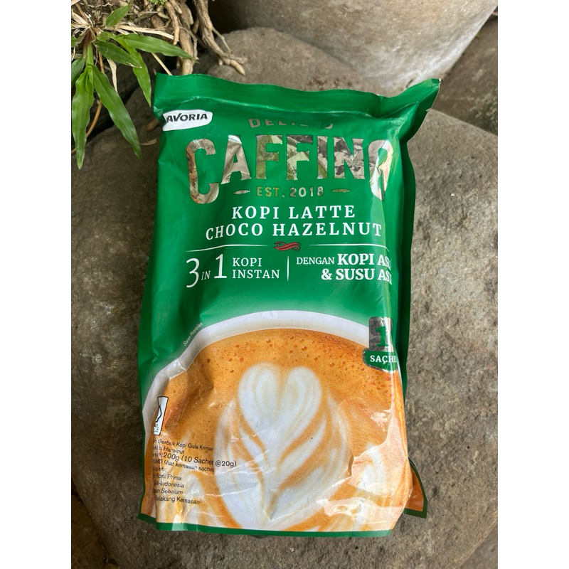 

caffino coffe isi 10 kopi latte hazelnut