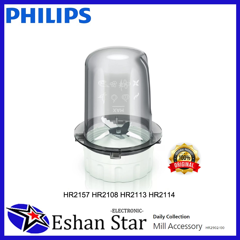 Philips Drymill Gelas Bumbu Pisau Blender HR2157 HR2100 HR2108 HR2113 HR2114 ORI