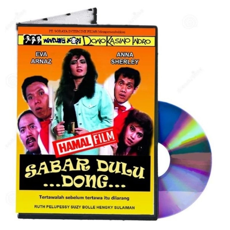 KASET DVD WARKOP DKI SABAR DULU DONG-LENGKAP FULL BOX