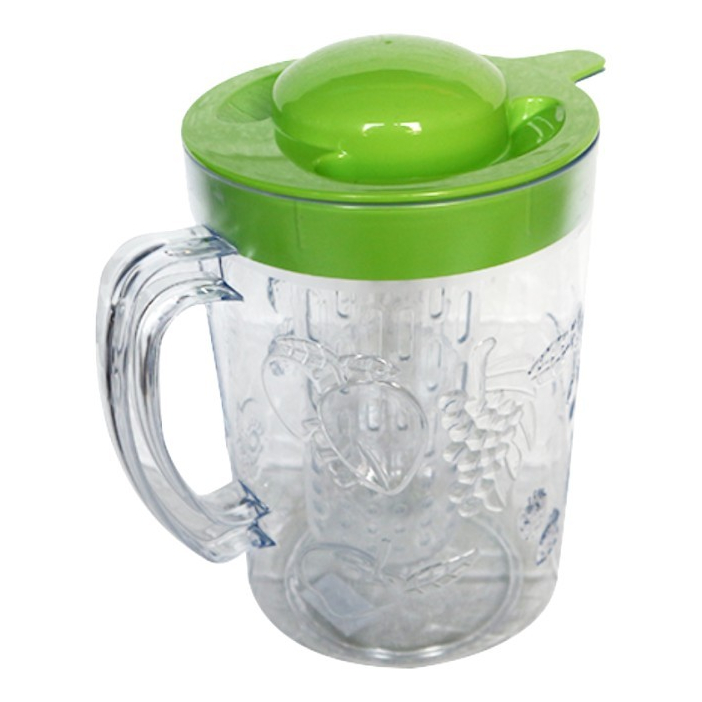 Golden Sunkist 3015 Eskan Teko Air Kristal Infused Water Jug Plastik Bening Transparan