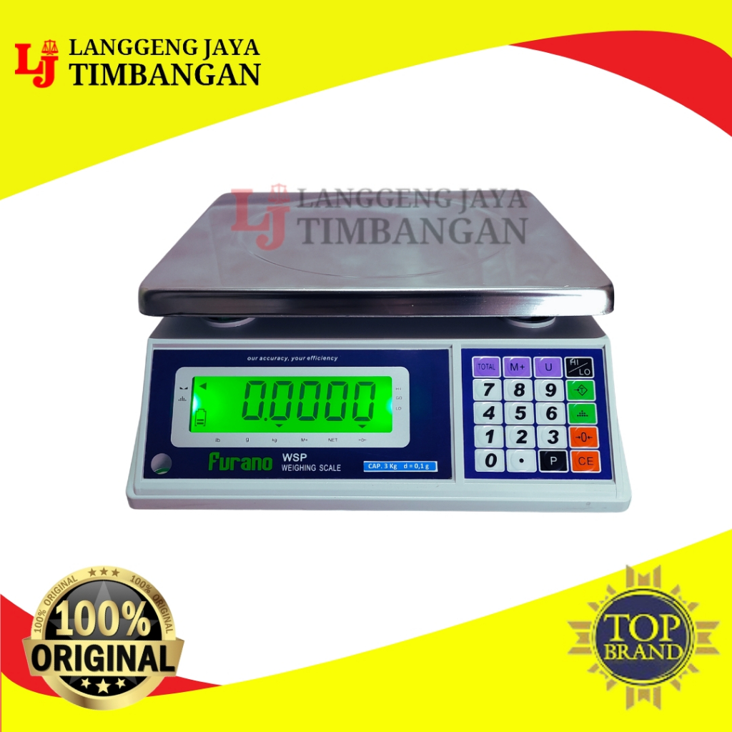 Timbangan Furano WSPN 3kg dan 15kg