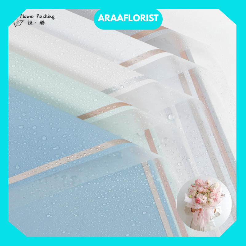 

KB05 20 Lembar Kertas Buket Bunga Cellophane Transparent Edge / Kertas Cellophane Buket
