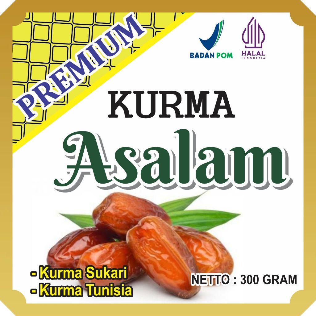 

Kurma Assalam Premium Isi 1Kg