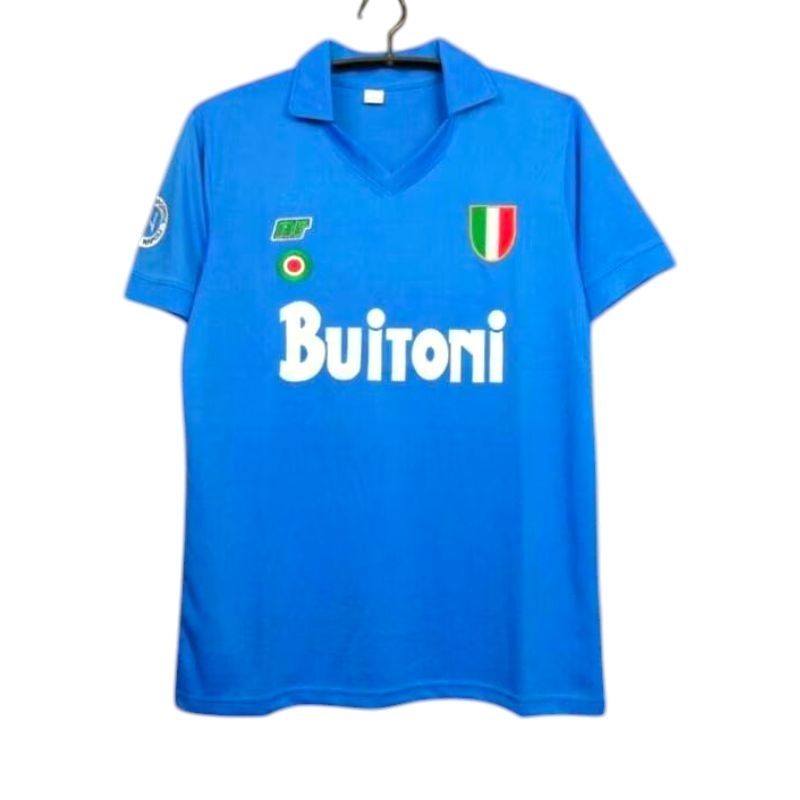 Jersey Bola Napoli Retro 1987 Printing