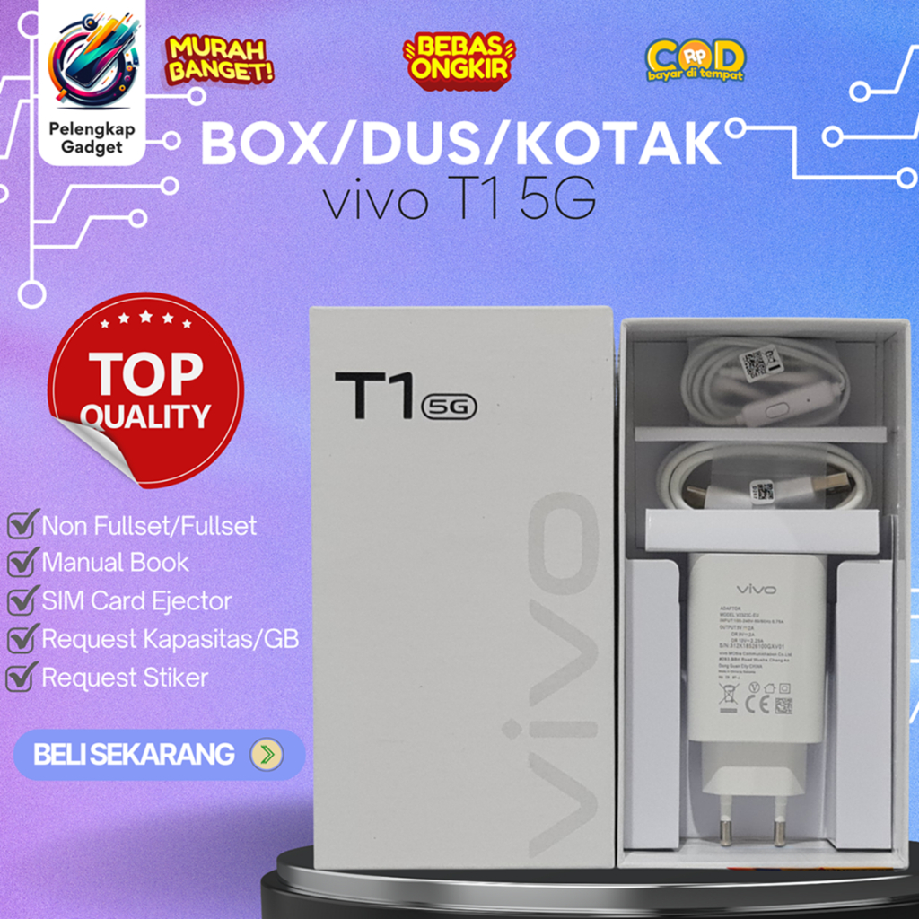 

BOX/DUS/KOTAK vivo T1 5G