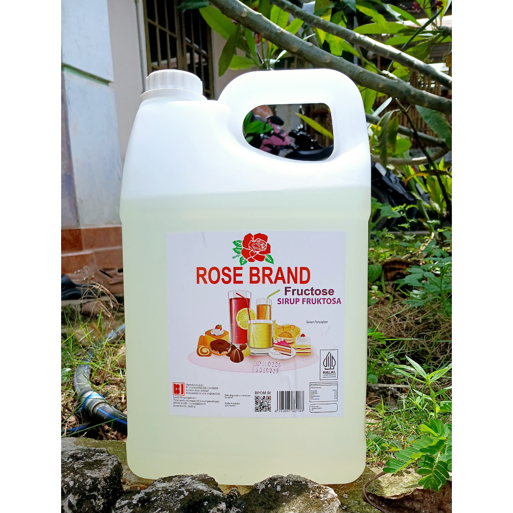 Gula Cair Rose Brand Fructose (1 Kg)/ Sirup Fructose / Sirup Jagung / Gula Jagung Cair