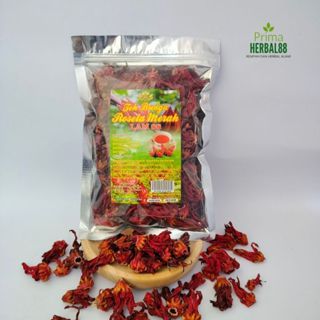 

(100 GRAM) Rosela Merah Kering Alami Premium