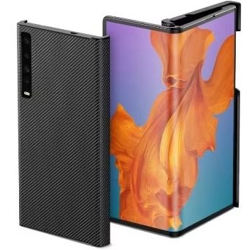 Huawei Mate X/ XS/ XS 2 Premium Carbon Fiber Leather  Hard Cover