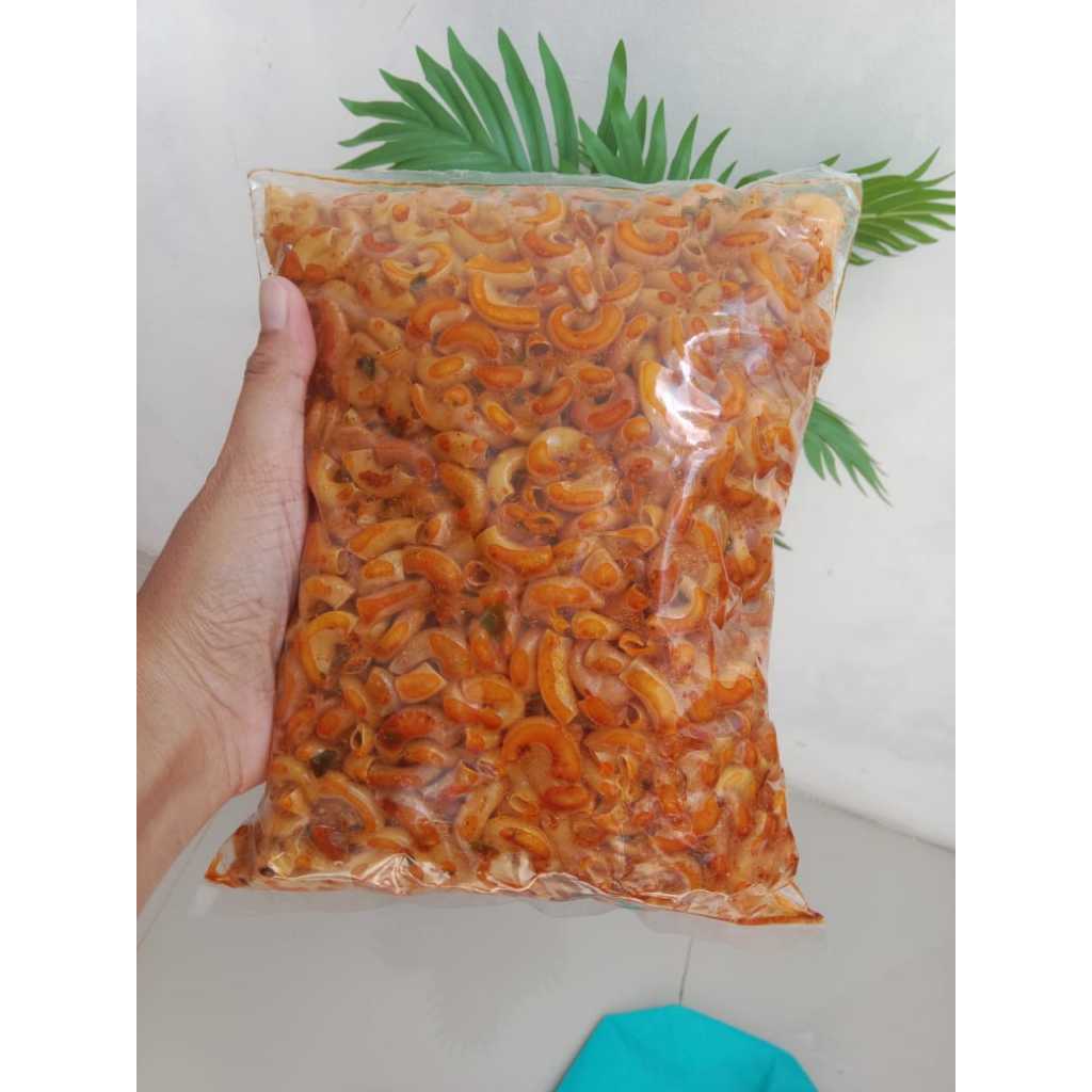 

Makaroni Cikruh Pedas 100Gram Extra Daun Jeruk