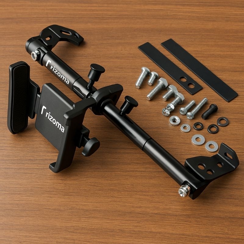 Holder HP Stabilizer Gantungan Barang Spion Stang Motor