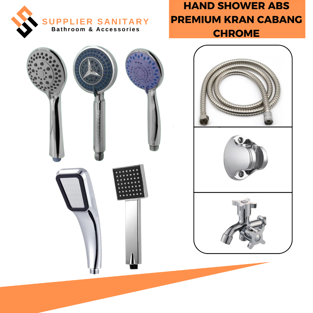 SHOWER MANDI PAKET KRAN CABANG/HAND SHOWER/KRAN SHOWER/KRAN CABANG