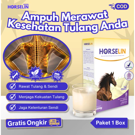 

HORSELIN Susu Kuda Liar Sumbawa 200 GR 100% ORI Efektif Merawat Kesehatan Tulang Anda